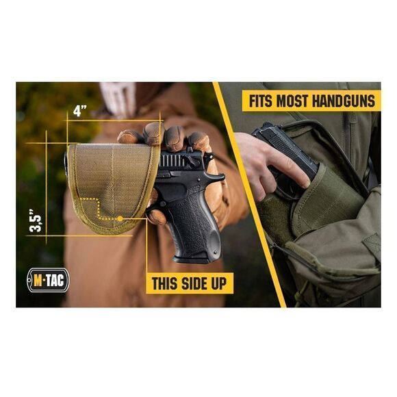 Concealed Carry Handgun Tactical Bag Shoulder Chest Pack with Sling - Picture 11 of 15